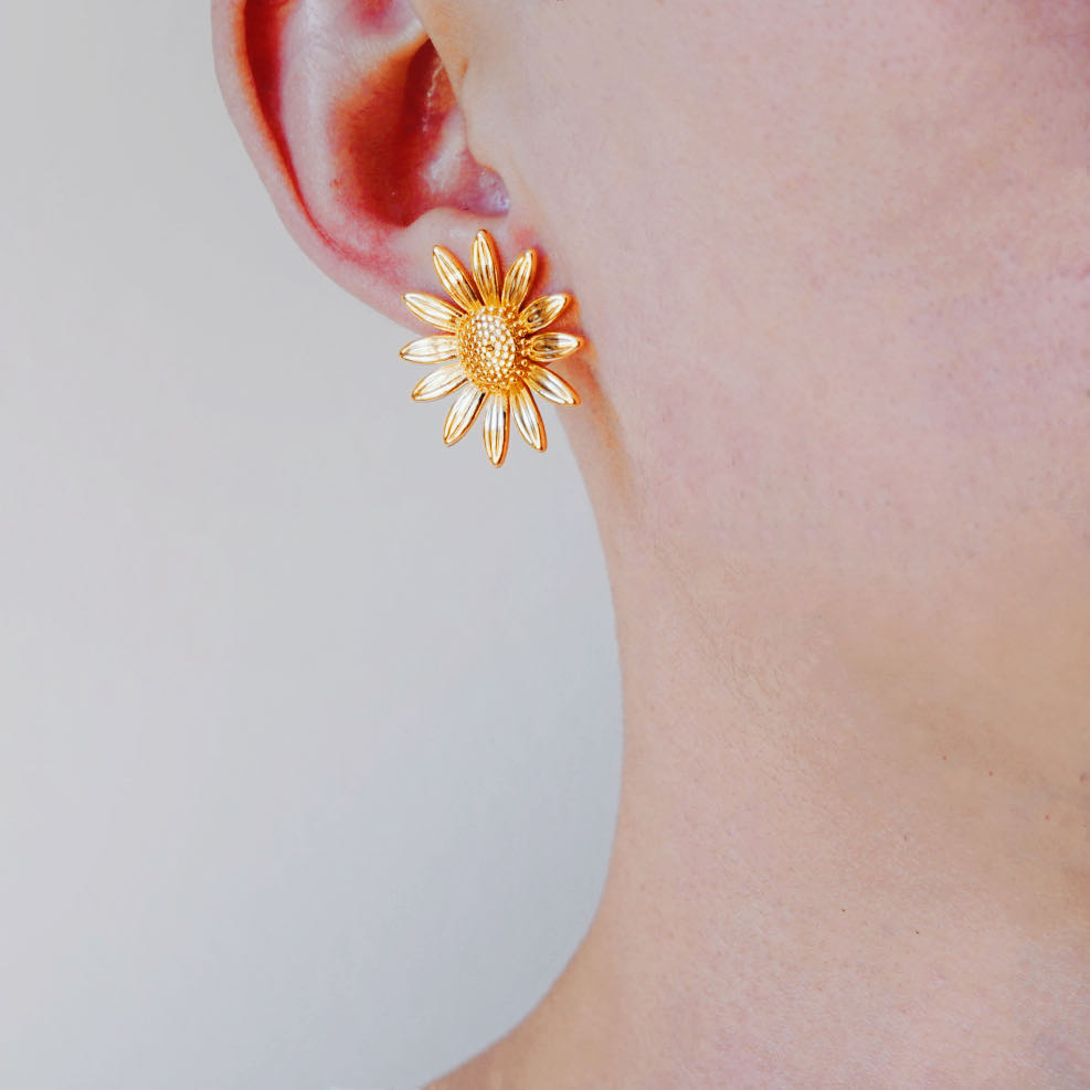 Sunflower Earring: Shine Like The Sun & Gifts For Her