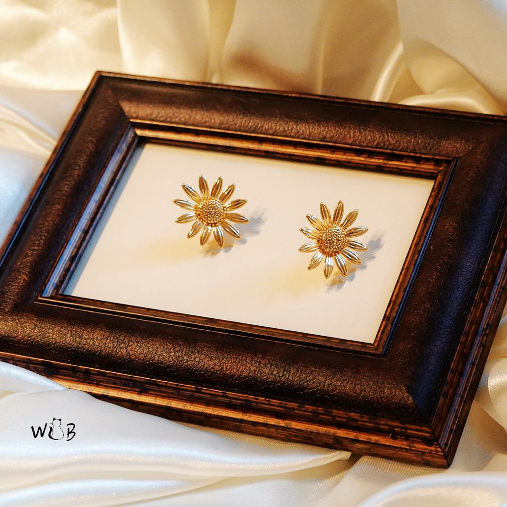 Sunflower Earring: Shine Like The Sun & Gifts For Her