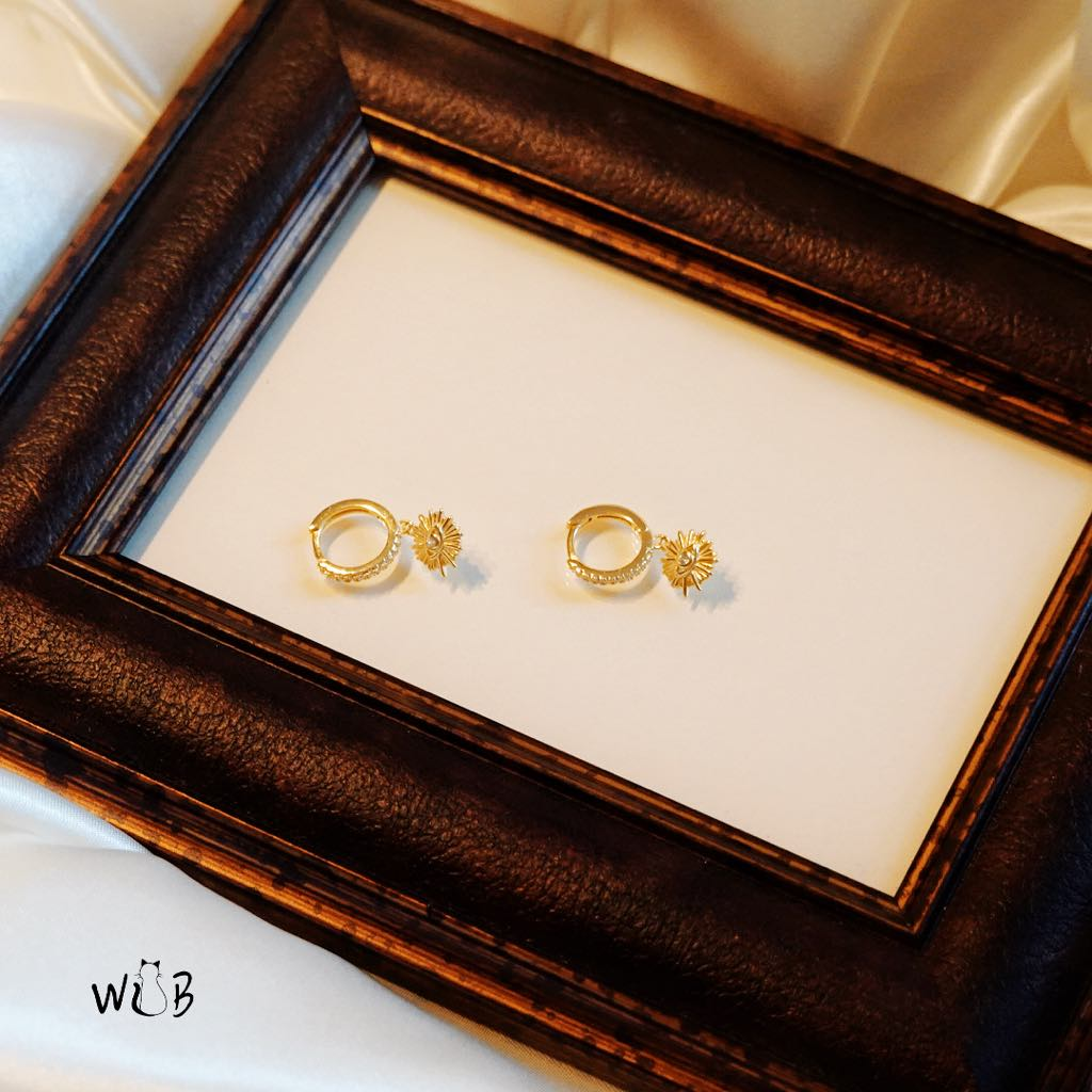 Evil Eye Earring: Lucky Hoop Earrings