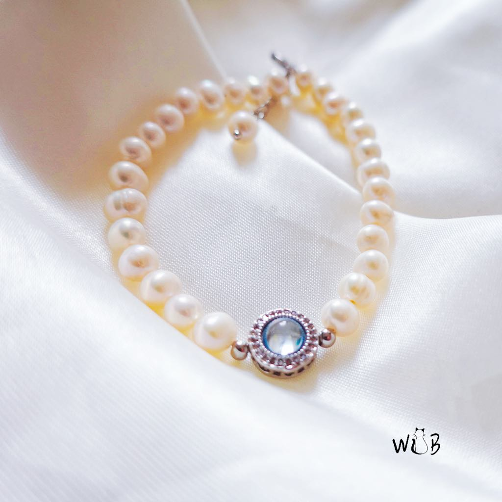 Vintage Style Pearl Bracelet: Natural Pearl & Gifts For Her