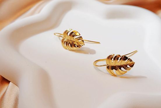 Leaf Earrings: Modern Earrings & Gifts for Her