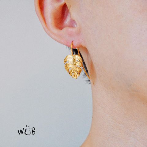 Leaf Earrings: Modern Earrings & Gifts for Her