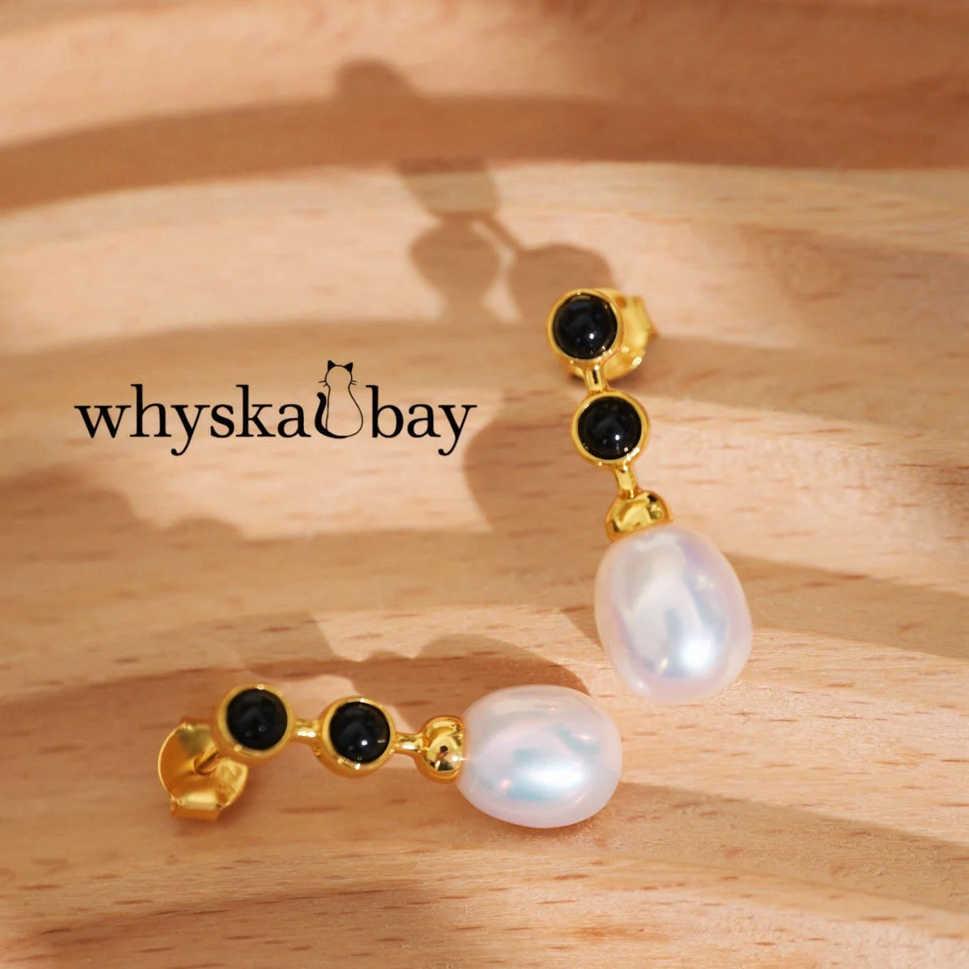 Leo Zodiac Pearl Studs: Elegant Gemstone Earrings for Her