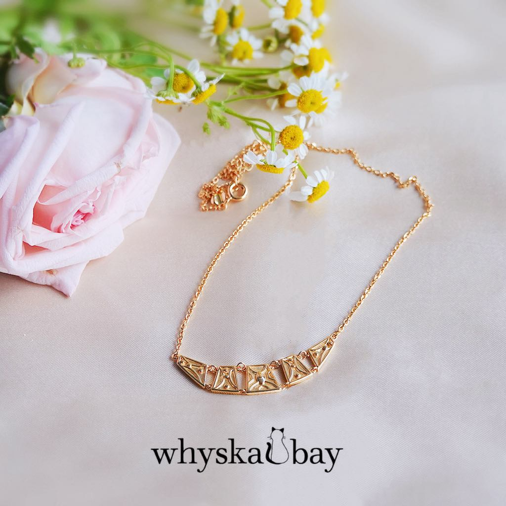 Sunny Day Necklace: Sun-Inspired Jewels & 18K Gold Plated