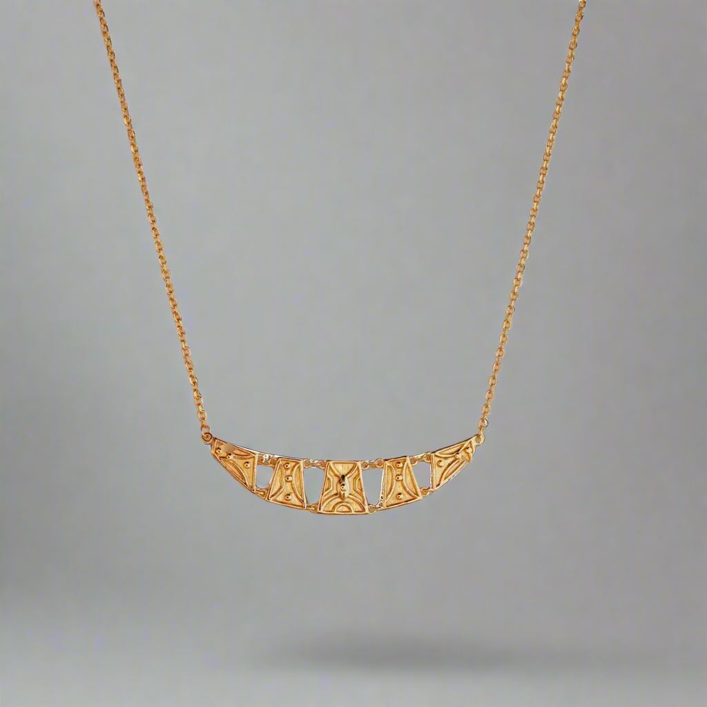 Sunny Day Necklace: Sun-Inspired Jewels & 18K Gold Plated