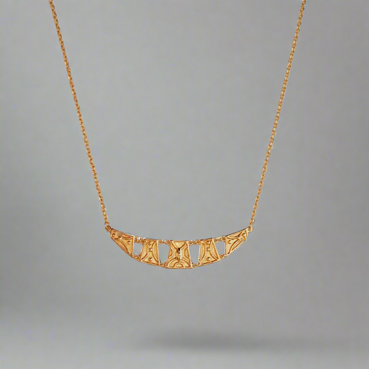 Sunny Day Necklace: Sun-Inspired Jewels & 18K Gold Plated