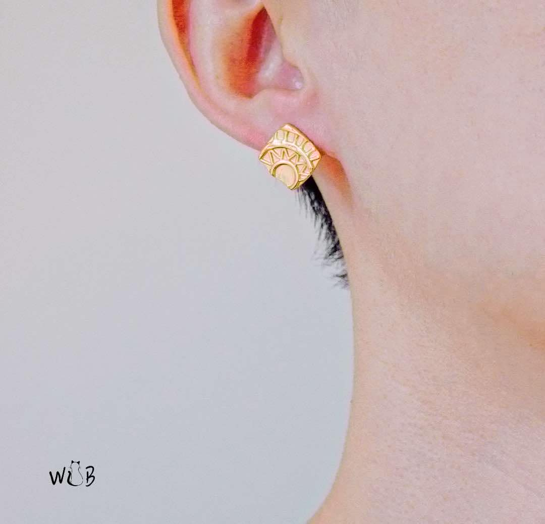 Sunny Day Earring: Sun-Inspired Jewels & 18K Gold Plated