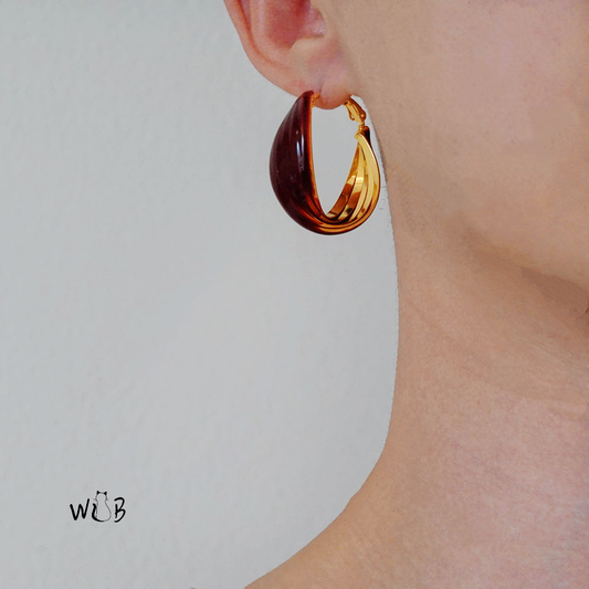 Red Hoop Earrings: Gifts For Her & Everyday Outfits